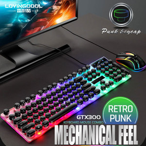 Nuevo OEM personalizado 104-<span class=keywords><strong>Key</strong></span> RGB Teclado mecánico para juegos con cable-Ghosting Retroiluminado ABS Material Número Aplicaciones - Product Image 2