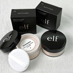 Polvo Suelto Mate Fusion de Elf, Polvo Suelto Mate Natural, Control de Grasa, Polvo Fijador de Maquillaje Facial de Larga Duración, Cosmético - Product Image 3
