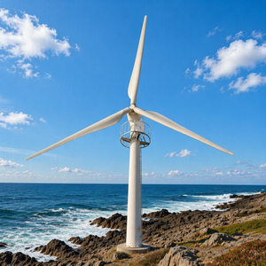 Generador Eólico de Eje Horizontal de Baja Velocidad Comercial de Alta Calidad, 50kW, Diámetro del Rotor de 12.6m, 380V, 3 Aspas - Product Image 1