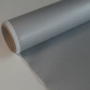 Factory Machine Fireproof Fire Resistant Silicone Coated Fiberglass Fabric