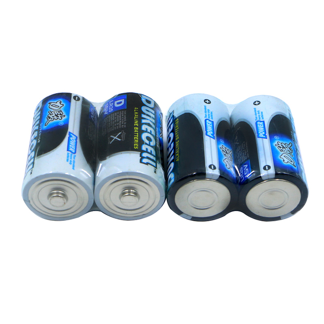 DUKECELL Primary Battery Dry Battery Alkaline Battery D 1.5v Lr20 12400mAh Long-Life
