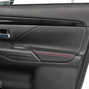 Kits de Revestimiento de Puertas para Mitsubishi Outlander, Cuero de Microfibra Auténtica, Modificación, Renovación, Protección, Cambio de Color - Product Image 4