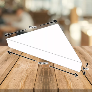 Tùy chỉnh dùng một lần cứng nhắc giấy Cone <span class=keywords><strong>container</strong></span> cho crepes Bánh quế Logo UV lớp phủ dập nổi Matt Cán có thể tái chế lấy đi - Product Image 6