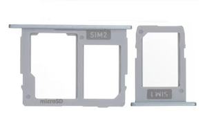 Support de cadre de plateau de <span class=keywords><strong>carte</strong></span> <span class=keywords><strong>SIM</strong></span> avec fente de remplacement <span class=keywords><strong>pour</strong></span> pièce de réparation électronique <span class=keywords><strong>Samsung</strong></span> <span class=keywords><strong>J5</strong></span> J7 Pro Prime - Product Image 2