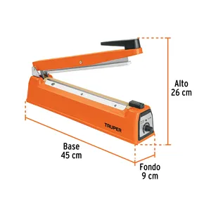 Truper 30 cm 400 W sigillante di calore manuale semi-automatica macchina per la sigillatura di sacchetti per bevande alimentari foglio di tipo nuovo stato - Product Image 2