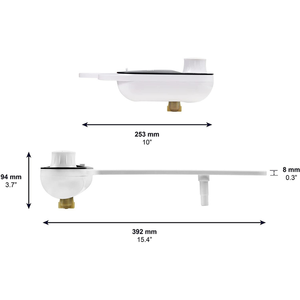 Bidet WC, jet pour WC eau froide noir (non électrique) KMINA K30008 - Product Image 2