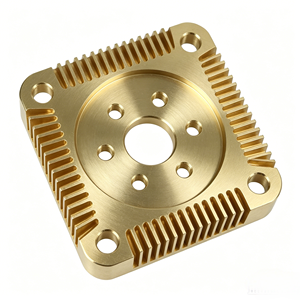 Custom CNC Machining Brass <b>Washer</b> Turning Milling Components OEM Precision <b>Copper</b> Parts Fabrication Service - Product Image 3