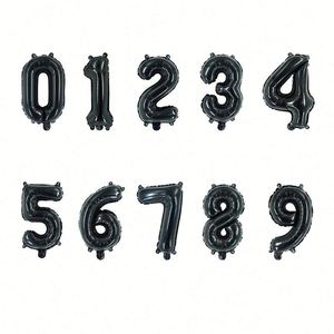 ราคาขายส่ง ลูกโป่งฟอยล์ตัวเลข ขนาด 16 นิ้ว หลายสี สำหรับตกแต่งงานปาร์ตี้ - Product Image 5