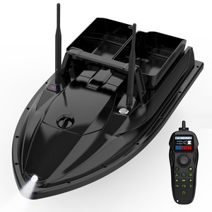 เรือตกปลา V600GPS พร้อมระบบ GPS โซนาร์ ฟิวเวอร์บูท แบบสองช่องเก็บเหยื่อ 200 จุด 500 เมตร 3 กิโลกรัม ระบบกลับอัตโนมัติ พร้อมรีโมทควบคุม รองรับระบบโซนาร์ - Product Image 1