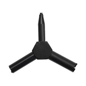 Clé de soupape durable en acier inoxydable pour clé triangulaire Airsoft Outil de démontage de soupape pour chargeur de <span class=keywords><strong>gaz</strong></span> GBB/AEG/KSC/WA - Product Image 1