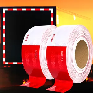 Factory Wholesale Manufacturers Cinta Reflectiva Adhesive Pvc Reflective Tape Reflective Material Tape