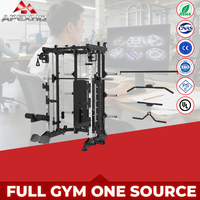 APEXHQ Vente en gros directe usine : Appareil d'entraînement fonctionnel multifonction personnalisé, Machine Smith de musculation pour salle de sport commerciale