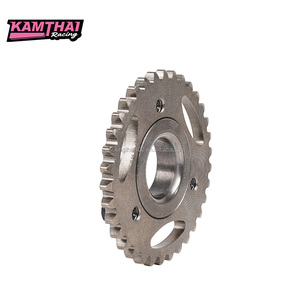 KAMTHAI Engranaje de Distribución Ajustable de 34T con Descompresión para Honda Sonic 150R <span class=keywords><strong>Supra</strong></span> <span class=keywords><strong>GTR</strong></span> 150 Motocicleta K56 Motor Engranaje de Levas - Product Image 4