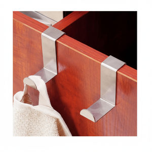 1P in acciaio inox lavello portasciugamani appendiabiti con porta gancio supporto per bagno asciugamani bar - Product Image 1