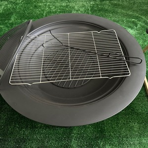 Liquidación B2B: Brasero de Acero para Exteriores, Parrilla para Asar, Brasero para Leña, para Acampar, Jardín y Cocinar - Product Image 4