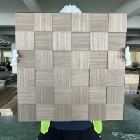 Nouveau style de panneau acoustique décoratif mural en MDF léger de forme spéciale pour une installation facile en showroom