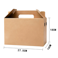 Caja de Regalo de Papel Corrugado Protectora para Frutas con Logotipo Personalizado, Caja de Regalo para Miel, Frutas, Cerezas, Pomelos y Manzanas