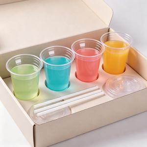 China Factory Direct Pla Clear Cold <b>Cups</b> Custom Size 24Oz Plastic Disposable <b>Cups</b> With <b>Lids</b> <b>And</b> <b>Straws</b> - Product Image 1