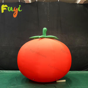 Maßgefertigte Aufblasbare Obst- und Gemüsemodelle Riesige Aufblasbare Werbe-Früchte Cartoon Riesige Aufblasbare Tomate - Product Image 3