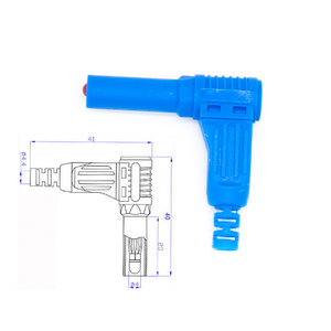 4mm Saf Bakır Fener Muz Fişi Koruyucu Tip Yüksek Gerilime Dayanıklı Kaynaklanabilir Muz Fişi - Product Image 4