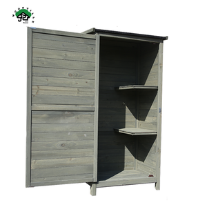 Petit abri de jardin en bois robuste et imperméable à l'eau - Product Image 4