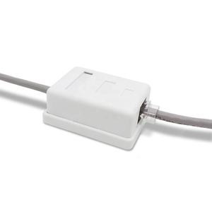 1 พอร์ต UTP RJ45 CAT5e <span class=keywords><strong>CAT6</strong></span> Keystone แจ็คโมดูลเครือข่ายพื้นผิว Mount Box - Product Image 6