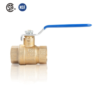 BMAG NSF CSA 인증 1/4 '' - 4'' 단조 스레드 모든 크기 리드 프리 황동 가스 워터 볼 밸브 - Product Image 3