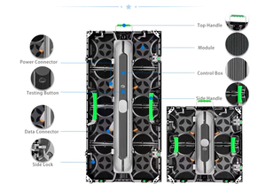 Dış Mekan LED Duvar Fiyatı Konser Ekranı P3.91 Panel 500*1000mm Kabin Kiralama Festival Sahne Ses Kiti Led Ekran - Product Image 4