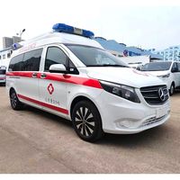 Ambulance à pression négative Ben2 ICU, véhicule de secours médical d'urgence avec système de soutien de vie avancé et équipement médical