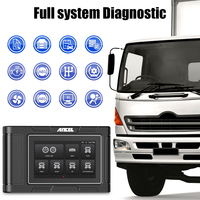Ancel HD3200 Scanner de diagnostic pour poids lourds OBD2 universel, diagnostic complet du système, prise en charge des protocoles ABS pour