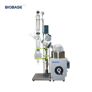 BIOBASE 20L Flange LED Display Vertical Three Backflow Condenser Rotary Evaporator For Lab