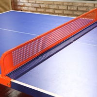 Table de ping-pong pliable de conception double poisson standard d'extérieur, véritable SMC, imperméable, résistante au soleil, pour un usage domestique 318B