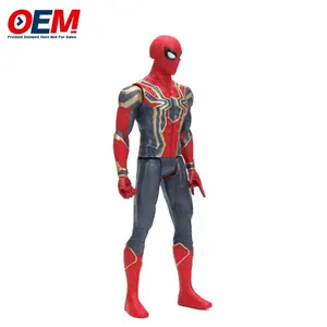 Action Figure giocattolo personalizzate Spiderman Plastic 1 6 Figurine Maker Figurine di animali in PVC 3dcartoon Figurine