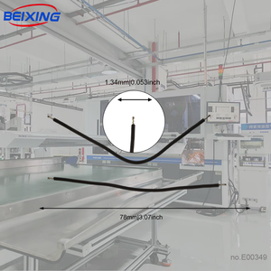 Maßgefertigter Automobil-Kabelbaum mit PVC-Isolierung B60V PCB-Kabelbaum 2-Stecker Kupferleiter-Material - Product Image 2