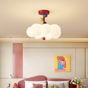 Plafonnier en forme de nuage LED à intensité variable blanc chaud pour chambre à coucher, salon, chambre d'enfant - Product Image 3