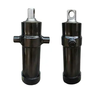 Range under body hydraulic tipping cylinder for light duty trailers and vans