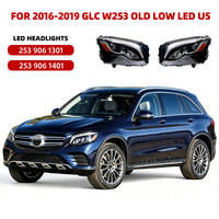 Phares LED automobiles haute puissance pour Mercedes GLA/GLB/GLC W247/W253 2015-2023 (références US : 2479063500, 2479063600, 2539061901, 2539062001)