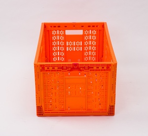 Vegetable &amp; Fruit <strong>Packing</strong> Stackable Foldable Recyclable Plastic <strong>Crates</strong> 400x600 Collapsible Eco-Friendly Storage Container - Product Image 4