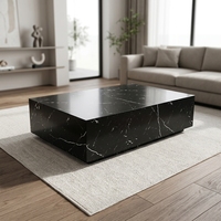 Commande en gros de tables basses et tables d'appoint contemporaines en MDF et papier 3D, écologiques, pour salon et mobilier de maison