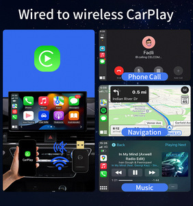 Adaptateur USB intelligent sans fil 2-en-1 CarPlay et Android Auto, prêt à l'emploi, état neuf, original, garantie 1 an - Product Image 3