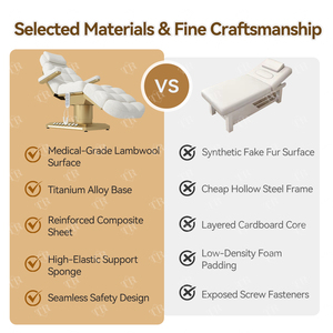 Turri Elektrische Kosmetikliege Spa-Behandlungsliege Kosmetikstuhl Kosmetologieliege Massageliege Ästhetikliege Beauty-Liege - Product Image 4