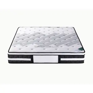 New arrival 160 200 high density foam mattress gel Memory foam latex organic pocket coil spring mattress in a box