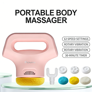 Pistola Massaggiante Professionale <span class=keywords><strong>a</strong></span> Percussione, 9 Velocità, 10 Testine, Schermo LCD, Motore Silenzioso, Recupero Muscolare, Sollievo dal Dolore, Uso Corporeo - Product Image 4