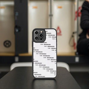 Funda Personalizada para Teléfono Móvil <span class=keywords><strong>iPhone</strong></span> 13 Pro Max, Diseño Deportivo Sublimado en 2D, TPU y PC, Color Negro, con Logotipo Electrochapado - Product Image 5