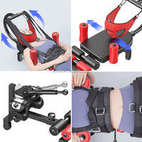 Équipement d'étirement Zoshine, lit de traction lombaire, étirement du cou, du corps et de la colonne vertébrale, étirement extensible à domicile, dispositif d'étirement cervical