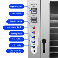 Fumoir Électrique Vertical Intelligent Multifonction de Luxe pour Petites Entreprises, pour Viandes et Aliments