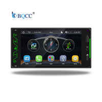 Autoradio 2DIN 7 pouces BQCC avec CarPlay et Android Auto sans fil, écran tactile IPS Bluetooth, radio FM, haut-parleur intégré pour Corolla C