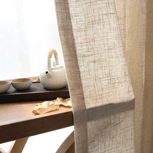 Innermor Linen Voile Sheer rèm cửa bán che và cheep cho phòng khách trang trí cửa sổ - Product Image 5