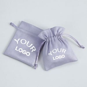 Bolsa de Compras de Algodón Promocional Reutilizable con Cordón y Logotipo Personalizado, Ecológica, con Bolsas de Embalaje - Product Image 1