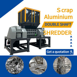 Tianyu 1000 Broyeur à tambour chimique en plastique robuste Big Blue Oil Barrel Double Shredder Machine - Product Image 2